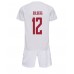 Denemarken Kasper Dolberg #12 Babykleding Uitshirt Kinderen WK 2022 Korte Mouwen (+ korte broeken)